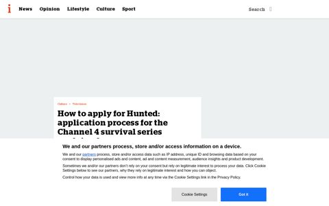 How to apply for Hunted: application process for the Channel ...