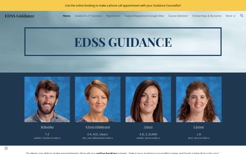 EDSS Guidance - Google Sites