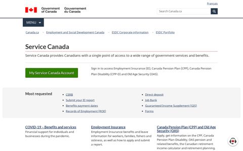 Service Canada - Canada.ca