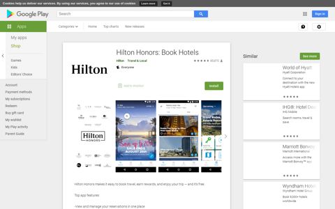 Hilton Honors: Book Hotels - Apps on Google Play