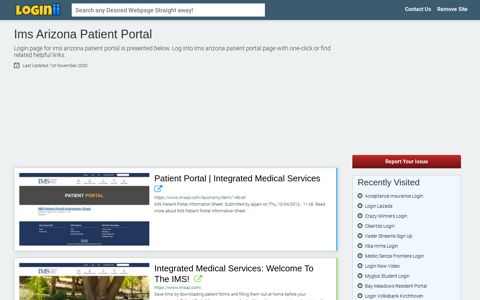 Ims Arizona Patient Portal