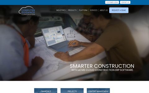 Computer Guidance Corporation: eCMS Cloud Construction ...
