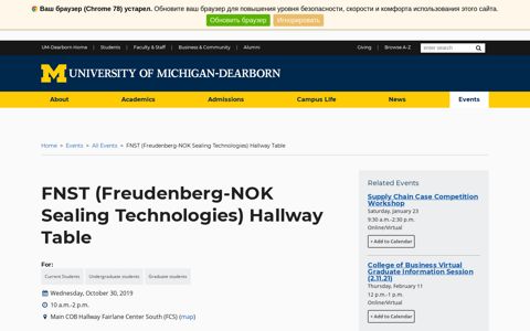 FNST (Freudenberg-NOK Sealing Technologies) Hallway Table