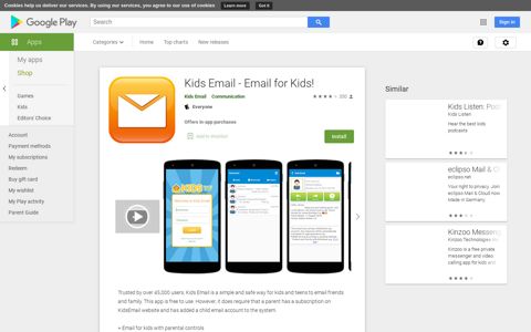 Kids Email - Email for Kids! - Apps on Google Play