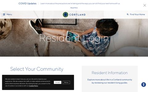 Resident Login | Cortland