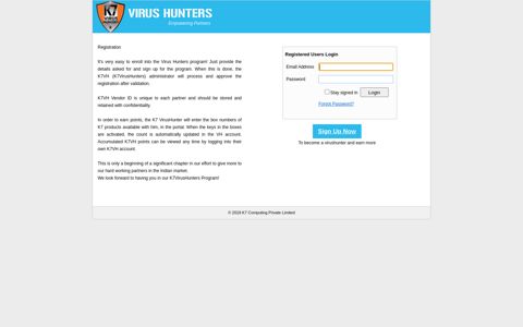 K7 virus Hunters