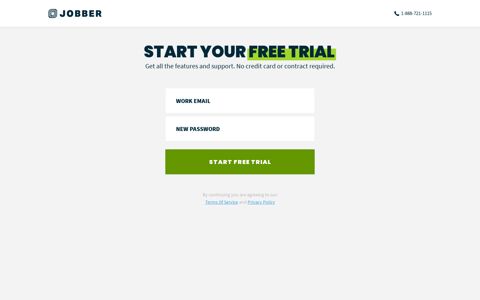 Start Free Trial - Jobber