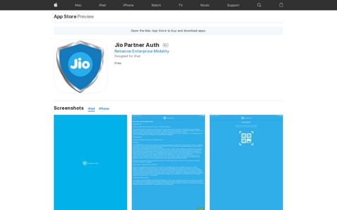 ‎Jio Partner Auth on the App Store