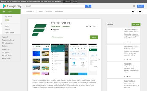 Frontier Airlines – Apps on Google Play