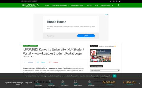 [UPDATED] Kenyatta University (KU) Student Portal - www.ku ...