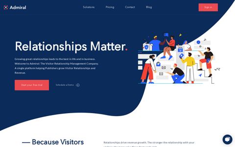 Admiral: The Visitor Relationship Management Company