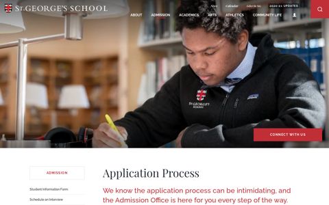 Application Process - St. George's School