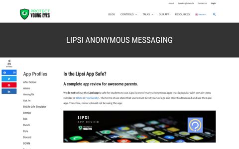 Lipsi App Review for Parents and Caring Adults | Protect ...