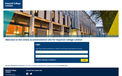 Accommodation Hub (AccHub) - Imperial College London