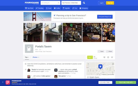 Portal's Tavern - Pub in San Francisco - Foursquare