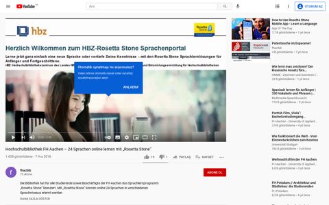 Hochschulbibliothek FH Aachen – 24 Sprachen ... - YouTube