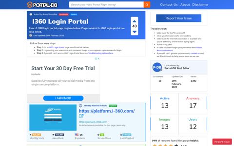 I360 Login Portal