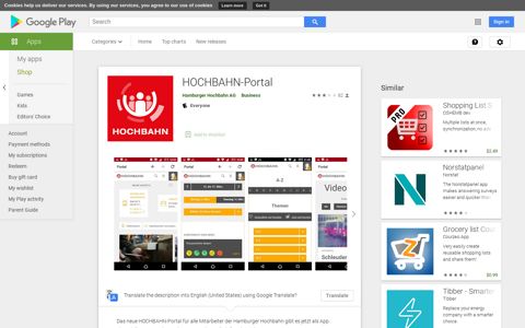 HOCHBAHN-Portal - Apps on Google Play