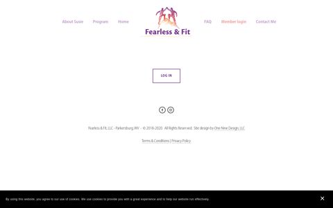 Member login — Fearless and Fit