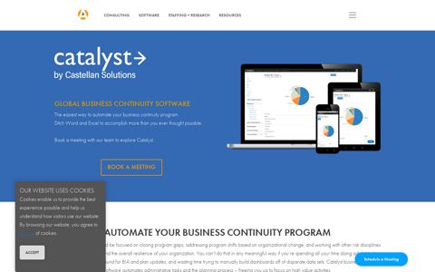 Global Business Continuity Software | Catalyst by Avalution