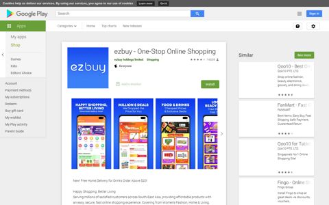 ezbuy - One-Stop Online Shopping - Apps on Google Play