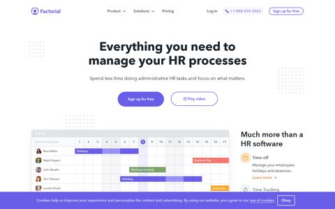 Factorial - A Human Resources Software - HR