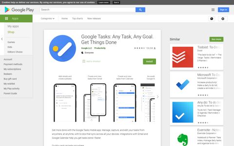 Google Tasks: Any Task, Any Goal. Get Things Done - Apps on