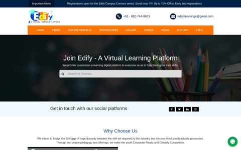 Edify - A Virtual Learning Platform