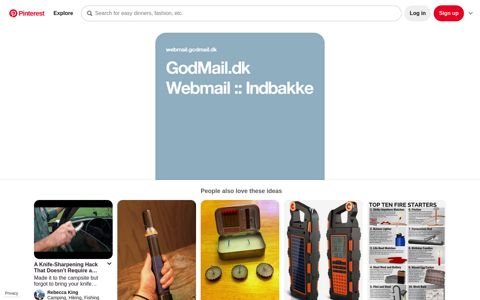 GodMail.dk Webmail :: Indbakke - Pinterest