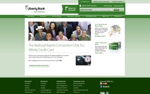 The National Baptist Convention USA, Inc. Affinity Credit Card ...