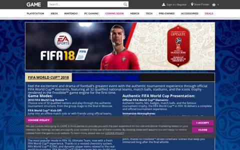 FIFA 18 - GAME