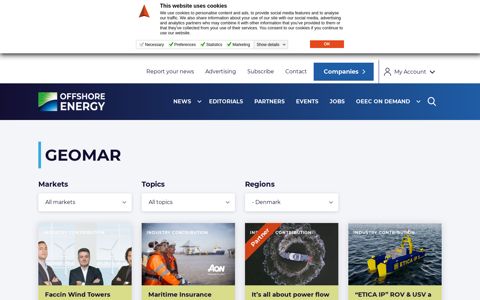 GEOMAR - Offshore Energy