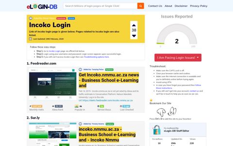 Incoko Login - A database full of login pages from all over the ...