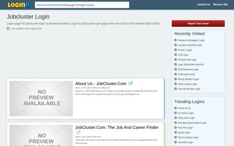 Jobcluster Login | Accedi Jobcluster - Loginii.com