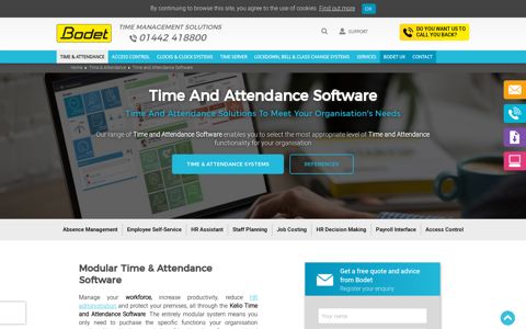Time and Attendance Software - Bodet