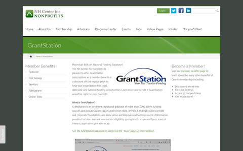 GrantStation | NH Center for Nonprofits