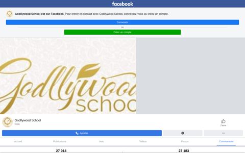Godllywood School - Community | Facebook