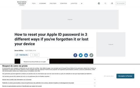 How to reset your Apple ID password in 3 different ways ...