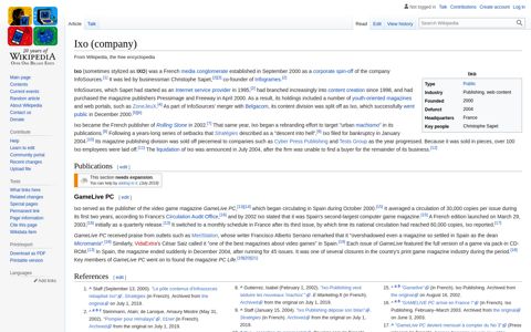 Ixo (company) - Wikipedia