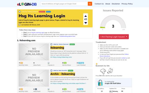 Hsg Its Learning Login
