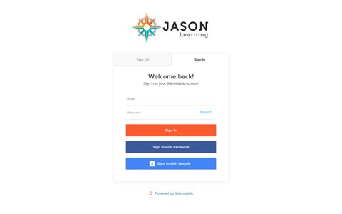 JASON Learning Sign In
