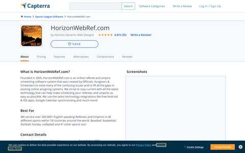 HorizonWebRef.com Reviews and Pricing - 2020 - Capterra