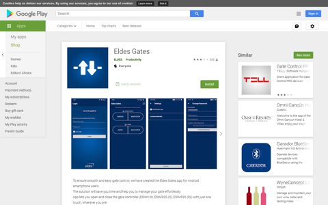 Eldes Gates - Apps on Google Play