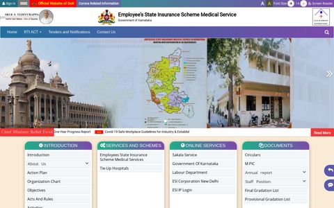 Home - Employee's State Insurance Scheme Medical Service