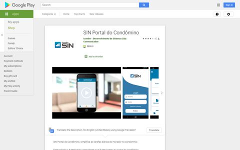 SIN Portal do Condômino - Apps on Google Play