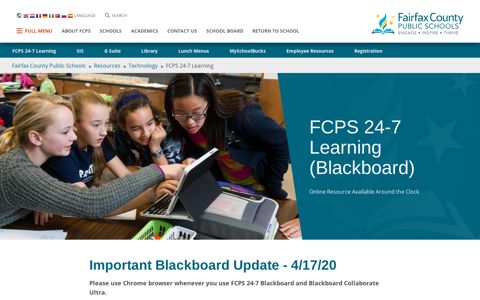 FCPS 24-7 Learning (Blackboard) | Fairfax County Public ...