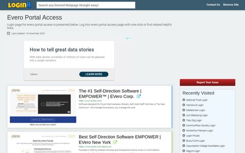 Evero Portal Access - Loginii.com