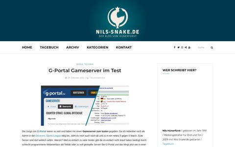 G-Portal Gameserver im Test › Nils-Snake.de › counter, g ...