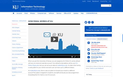 Email at KU | Information Technology