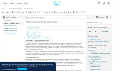 Sponsor Portal Users Guide - Cisco